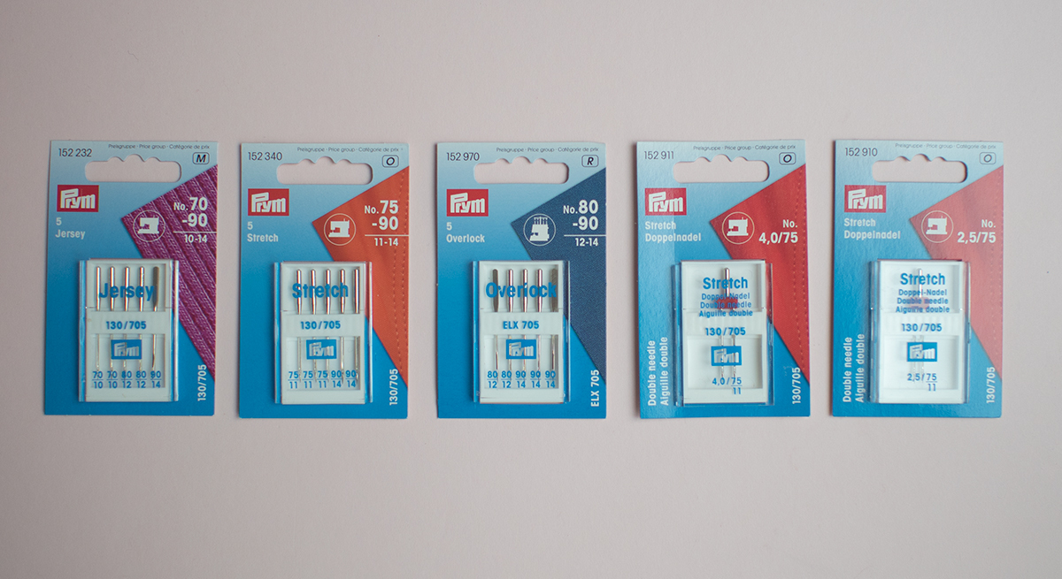 Sewing machine needles for jersey fabric Guthrie & Ghani