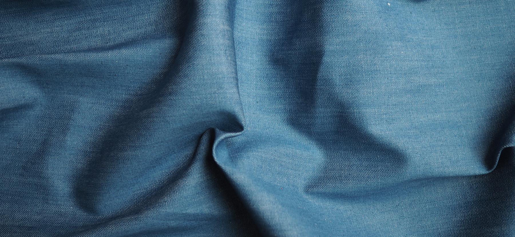teal denim fabric