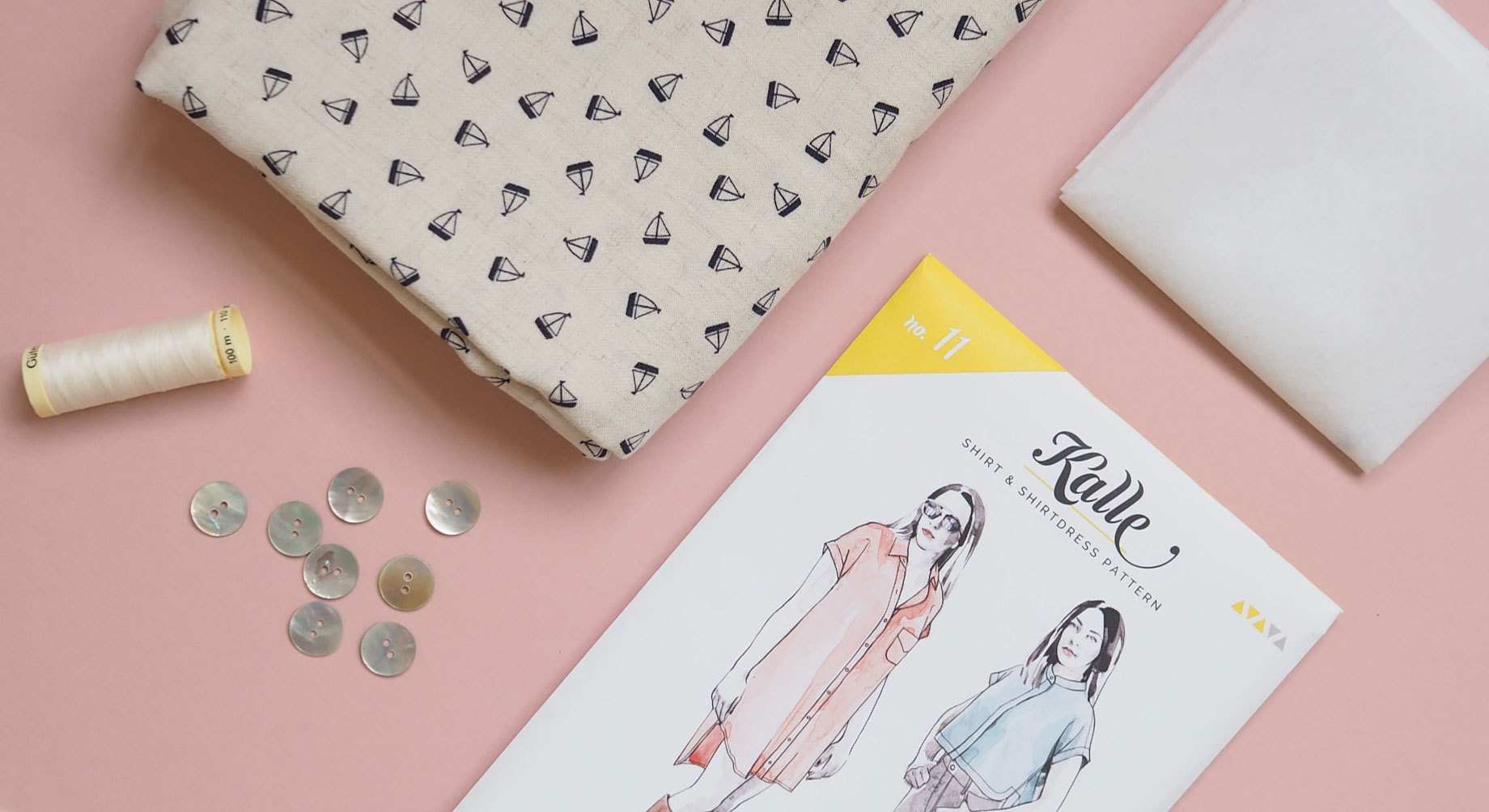 Easy project planning dressmaking kits now available! Guthrie & Ghani