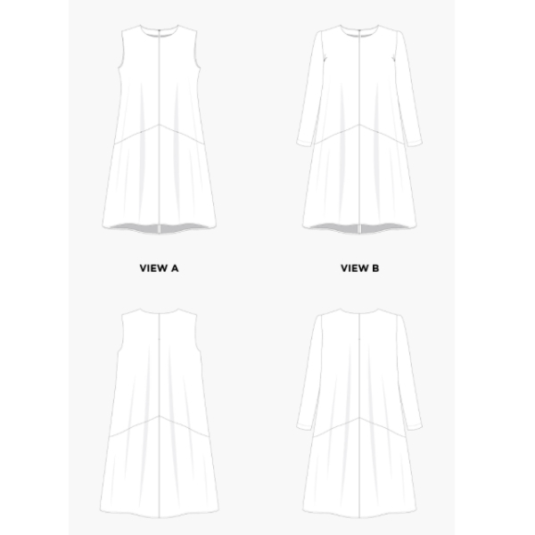 Grainline Farrow Dress Sewing Pattern Guthrie & Ghani